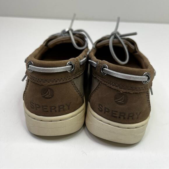 Sperry Angelfish leather Boat shoes light gray - 6 - Picture 9 of 12